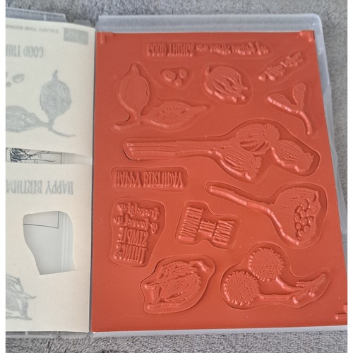 Stampin' Up! RETIRED New Enjoy the Moment Rubber Stamp Set paper Crafts Cards - Picture 2 of 2