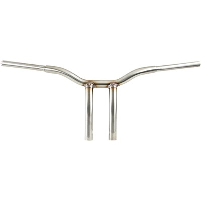 Handlebar - Kage Fighter - One Piece - Bent - 10'' - Stainless Steel LA-7338-10SS