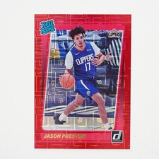 2021-22 Panini Donruss Rated Rookie Choice Red /99 Jason Preston #210 Rookie RC