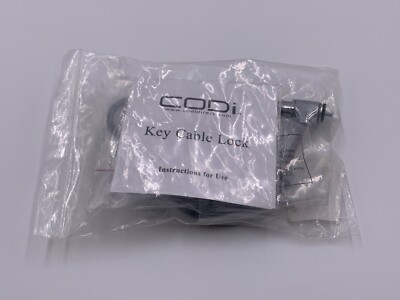 CODi A02001 Laptop Computer Key Cable Lock Brand New with 2 Keys