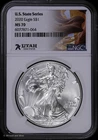 2020 $1 American Silver Eagle NGC MS 70 | US State Series Utah