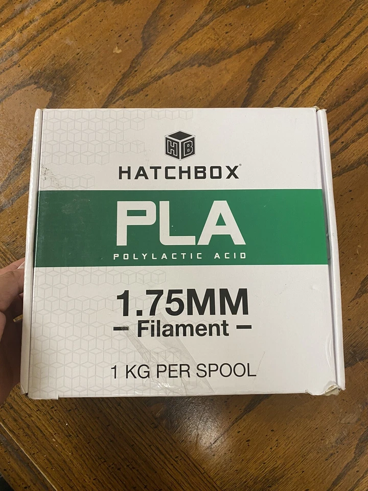 Matchbox Polyactic Acid 1.75MM Filament 1KG Per Spool Cool  New In Box - Image 2 of 4