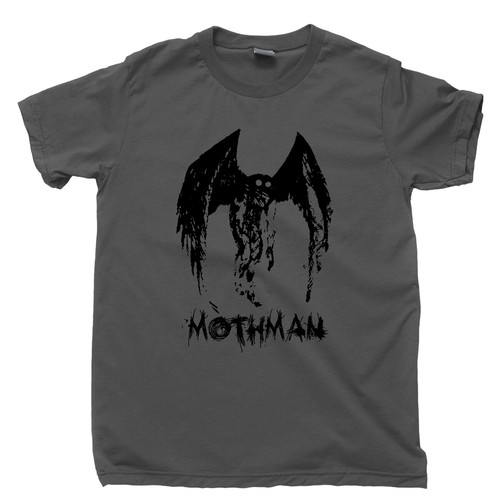 T-Shirt Mothman UFO Alien Monster Jackalope Bigfoot Sighting Cryptid Hunter T-Shirt - Bild 6 von 16