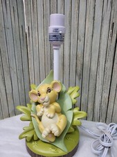 Disney Lion King Simba Lamp Base Nursery Lamp Retired Tested  Works 