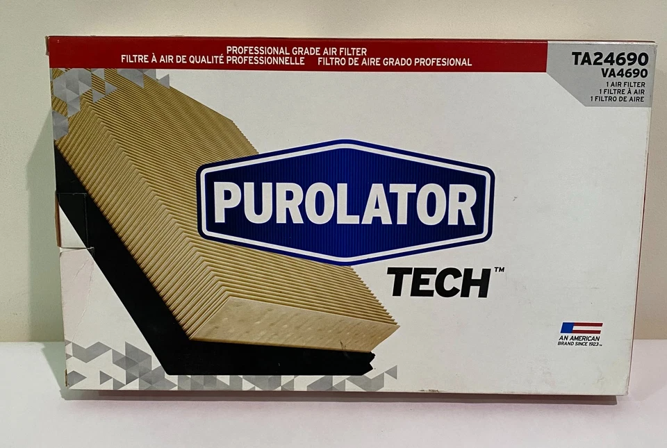 Filtro de aire del motor PurolatorTech TA24690 Toyota Avalon Camry Sienna Lexus RX300 Foto 4 de 4