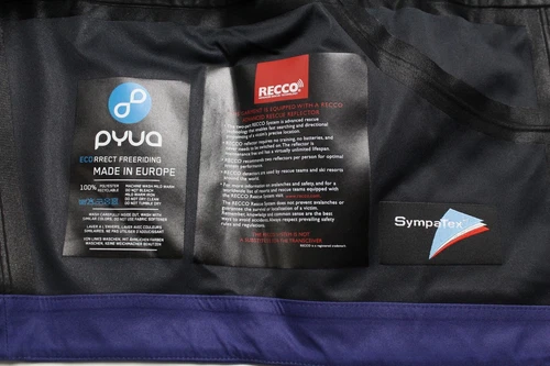 Pyua Backyard 3L Jacket Men's Snow Jacket Large Windproof Zip - Picture 11 of 14