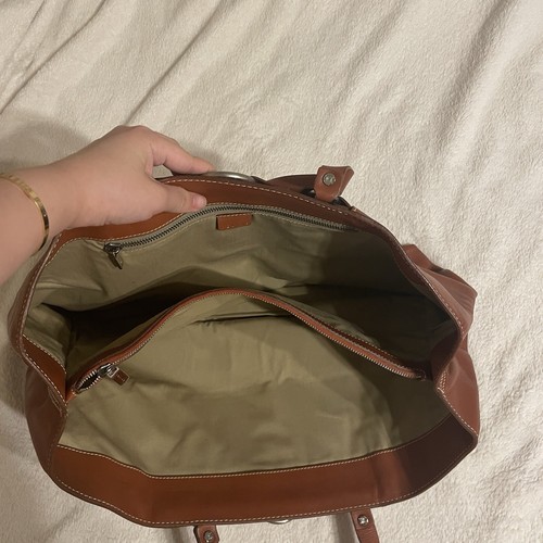 Celine 1804 Tote Bag Triomphe Metal Fittings A4 Possible Shoulder - Picture 5 of 7