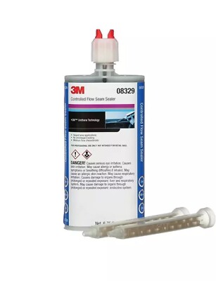 3M 08329 Controlled-Flow Seam Sealer 8329 Sealing 2 Part 200 ml- NEW NOT EXPIRED
