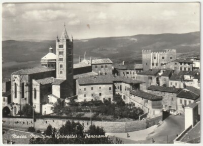 MASSA MARITTIMA - GROSSETO - PANORAMA - TRAVEL 1965 -55056-