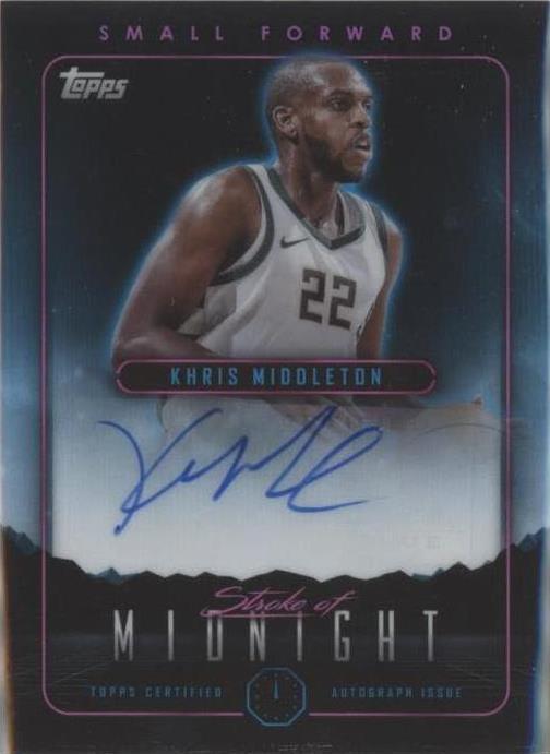 2023-24 Topps Midnight - Stroke of Midnight Autographs Khris
