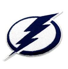 TAMPA BAY LIGHTNING - NHL - NATIONAL HOCKEY LEAGUE - Embroidered Iron-On Patch