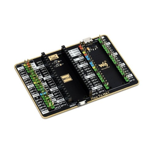 Pico-to-HAT Raspberry Pi Pico GPIO Expander 1xRPi Standard 40PIN, 1xPico 2×20PIN - Bild 2 von 5