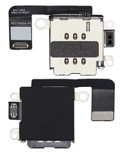 Replacement Dual Sim Card Reader Compatible For iPhone 14