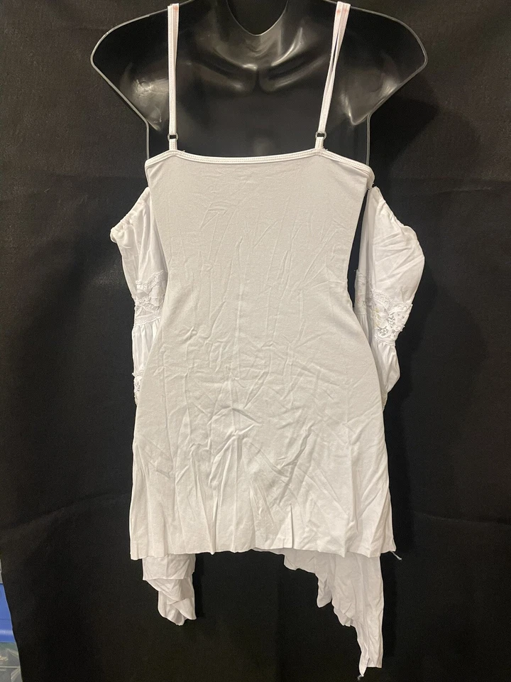 White witch Costume Deluxe  By Leg Avenue Size M/L - Image 3 of 4