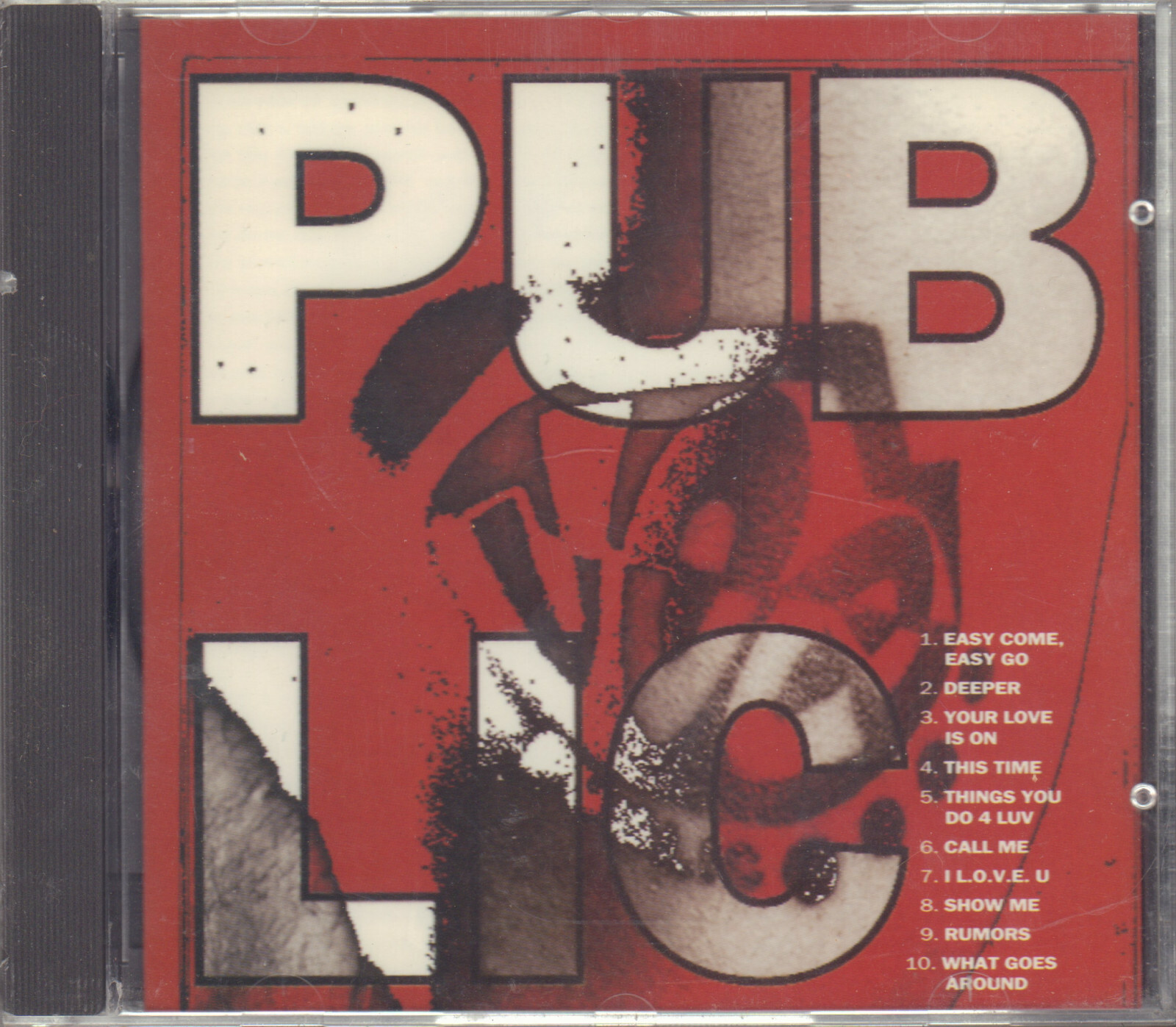 JOE PUBLIC " EASY COME , EASY GO " CD SIGILLATO  PRIMA EDIZIONE 1994