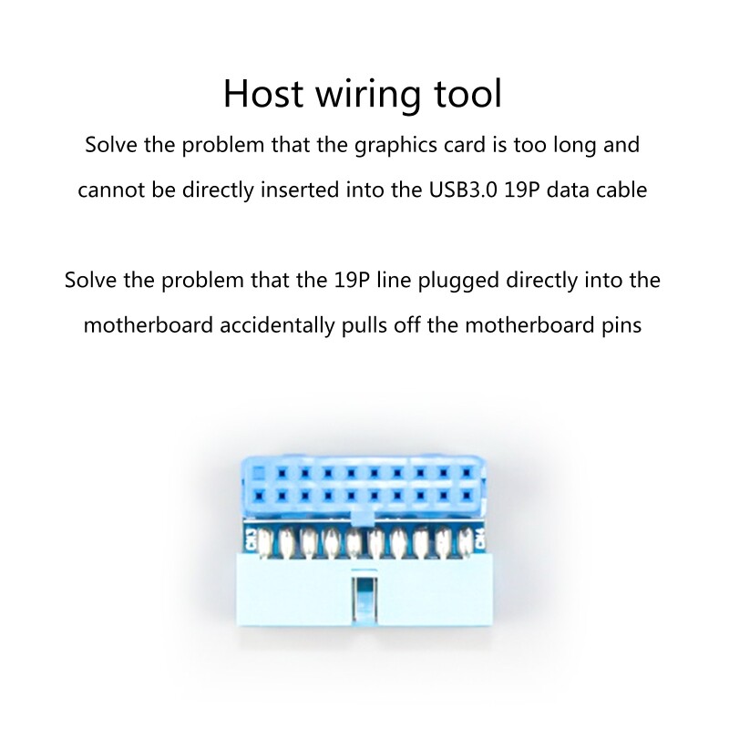 PH73S Motherboard Frontplatte USB 3.0 Adapter - Type C Anschluss Für PC Builds