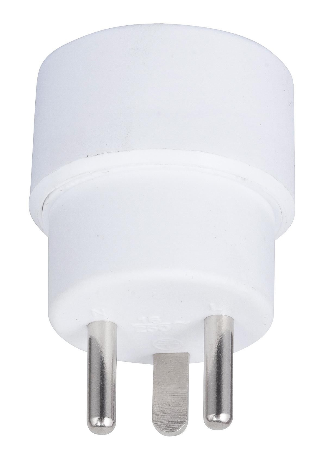 MicroConnect Power Adapter, Schuko to DK  Hybrid power adapter from