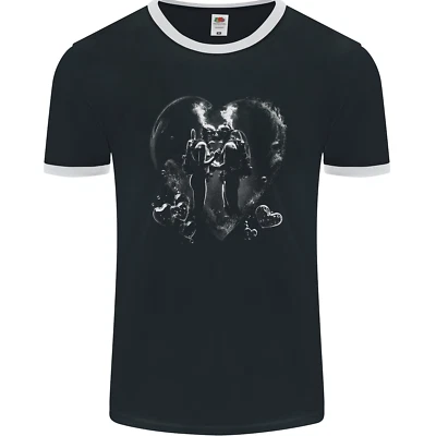 Scuba Tauchen Love Diver Valentinstag Herren Ringer Maglietta Fotl - Bild 1 von 2