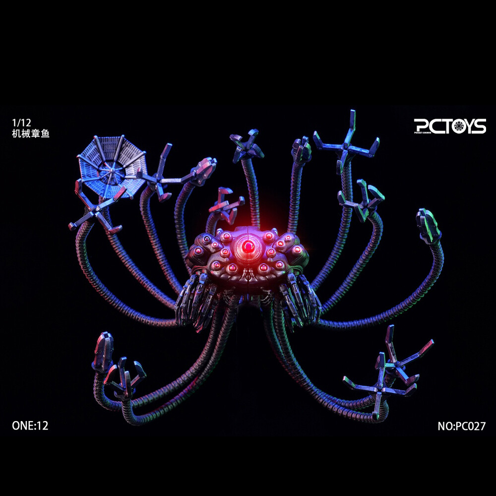 PCTOYS The Matrix Mechanical octopus 1/12 Scale Model Figure