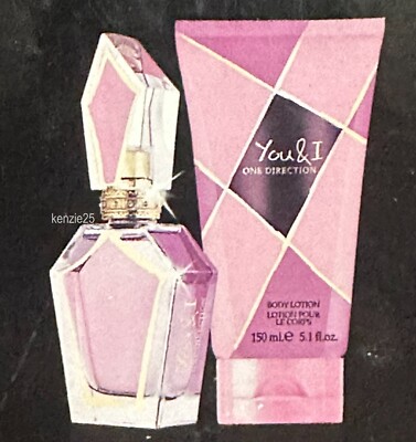 One Direction You & I Eau de Parfum 50ml 1.7oz Edp Spray Body Lotion Gel 2pc Set