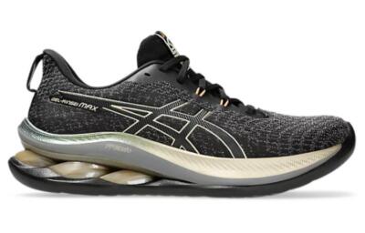 Level SS/New - ASICS Gel Kinsei Max Platinum Black Champagne