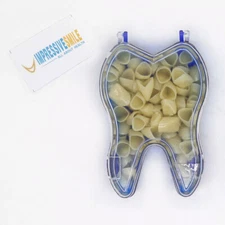 Mixed Sizes Dental Temporary Crown Kit Anteriors Box/50