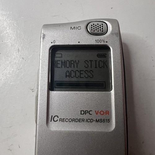 Sony Voice File ICD-MS515 Digital Voice Recorder mit Speicherstick getestet - Bild 5 von 8