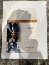 Planet of the Apes/Predator/Predator 2 Triple Feature (DVD, 2010, Canadian...
