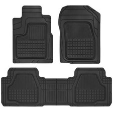 Motor Trend Deep Dish Car Floor Mats 3pc Rubber Semi Custom Fit Buick Vehicles