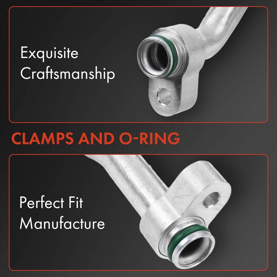 Línea de succión de manguera de aire acondicionado para Honda Accord 08-12 Accord Crosstour 10-11 80311TA6A01 Foto 3 de 4