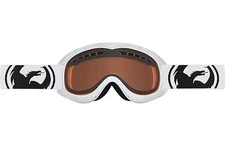 Dragon Alliance DX Ski Goggles Powder Amber/White 722-5847 NEW