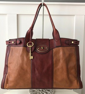 fossil vintage reissue tote