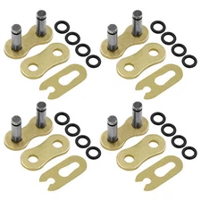 520 Chain Master Link with O Ring For Motorcycle Bike ATV Connecting Link Gold