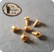 Replacement Slotted Screw - Gold or Silver, For The Dunhill Rollagas Lighter UK