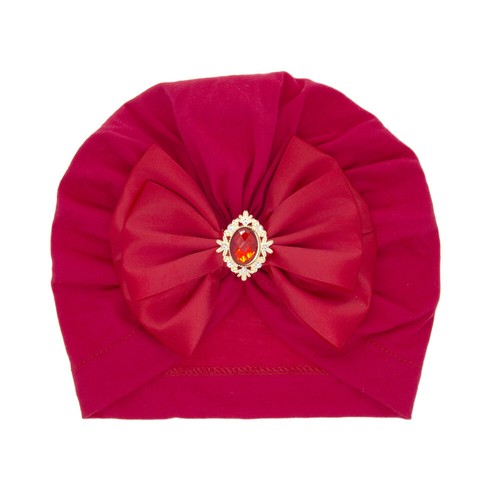 Cofano Neonato Bowknot Fascia Per Capelli Morbido Turbante Indiano H& ▼ - Afbeelding 21 van 23