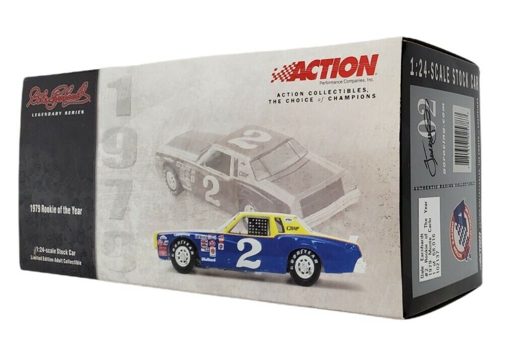 Nascar Die Cast 1:24 Dale Earnhardt 1979 Rookie Of The Year Action Stock Car