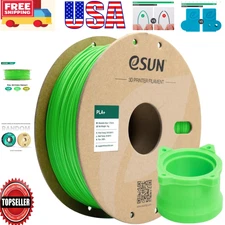 Versatile PLA+ Filament 1.75mm for High-Speed 3D Printing – 2.2 lbs, Peak Green