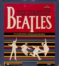 The Compleat Beatles 1982 CED RCA SelectaVision Videodisc TESTED WORKING
