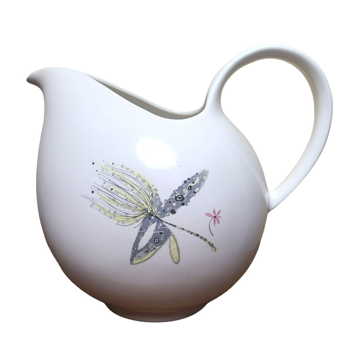 Vintage Hallcraft Eva Zeisel Caprice Flower Large Milk Pitcher