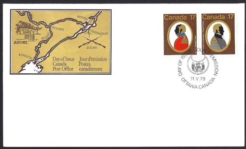 🍁Canada  #820/819    "CANADIAN COLONELS"      Brand New  1979 First Day Cover