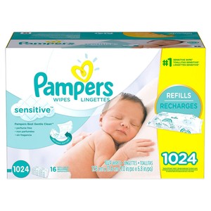 comforts sensitive baby wipes