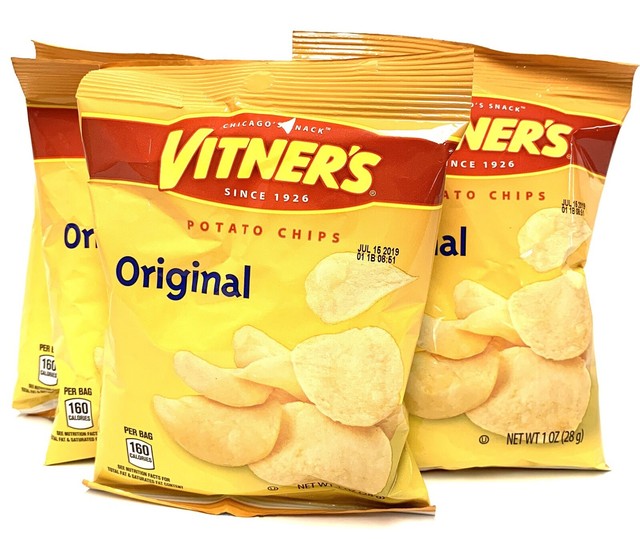 VITNER'S Original Salted Potato Chips 5 Pack 1 ounce bags eBay