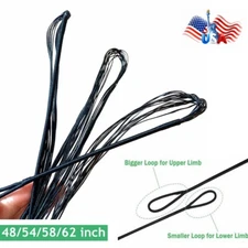 Archery Strings 48/52/54/58/62in Bowstring 12/14 strand Recurve Bow Hunting Tool