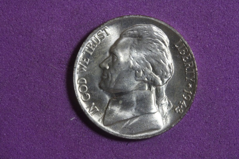 Estate Find 1943 - P Jefferson Nickel!!  #K14084