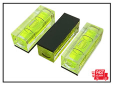 3Pcs Small Square Magnetic Spirit Levels Set Precision Scope Bubble Level Mini