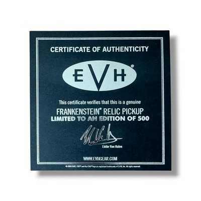Eddie Van Halen Signed Guitar JSA COA Frankenstrat Replica With