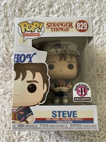 Funko Pop! TV Stranger Things #829 Steve Baskin-Robbins 31 Exclusive NIB