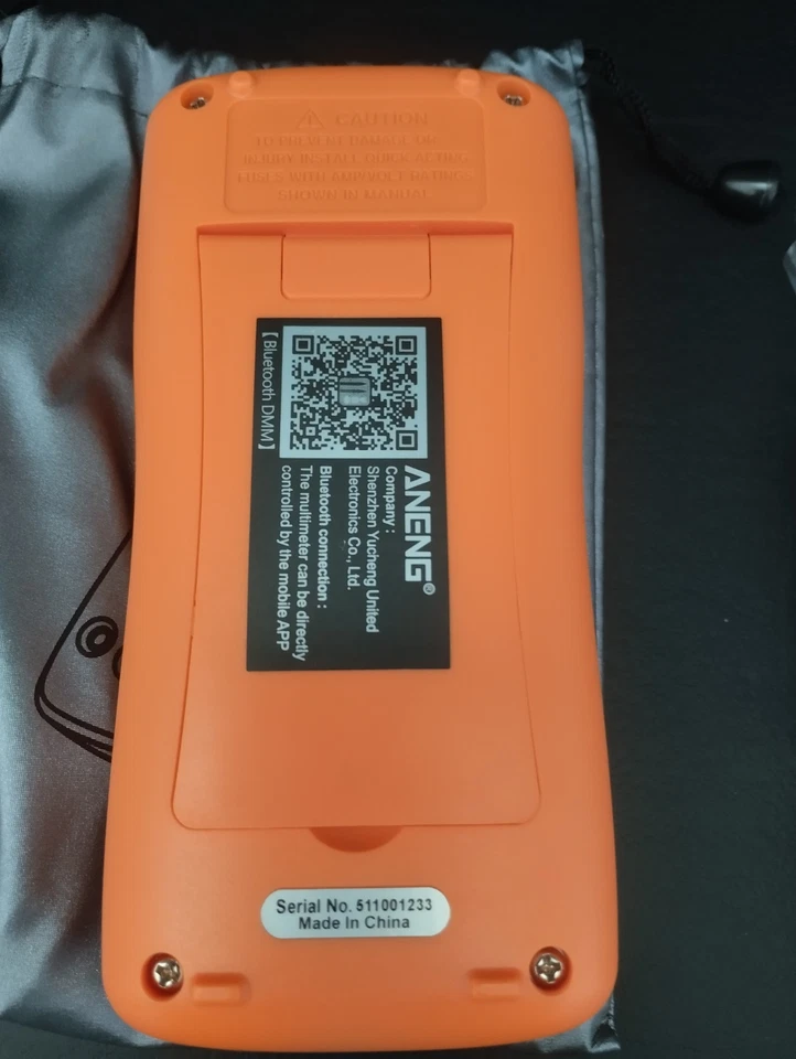 multimetro digitale professionale Aneng LCD 6000 3 Time Second - Immagine 3 di 4