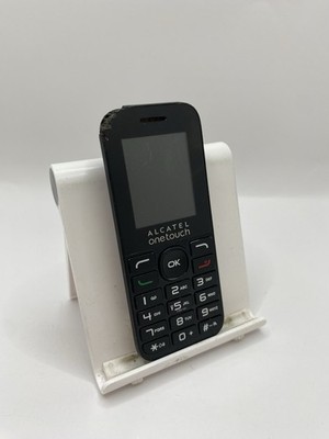 Alcatel 10.16G Schwarz EE Netzwerk 4MB 1,8'' FM Funk Handy Tastentelefon #C09