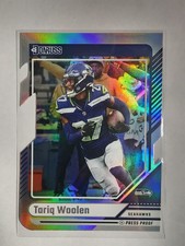 2024 Panini Donruss - Tariq Woolen #114 Silver Press Proof Die-Cut /75 SEAHAWKS